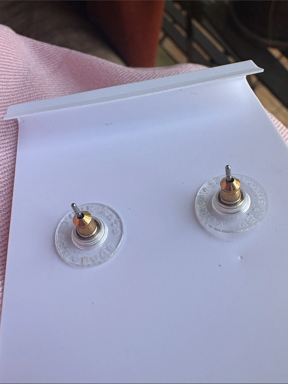 kate spade Gold Crystal Candy Stud Earrings